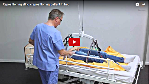 Repositioning patient in bed