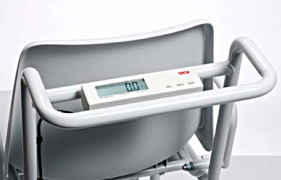 Seca 952 Digital Patient Weigh Chair display
