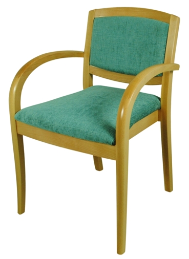 Sienna Timber Frame Dining Chair, Jasper Fabric
