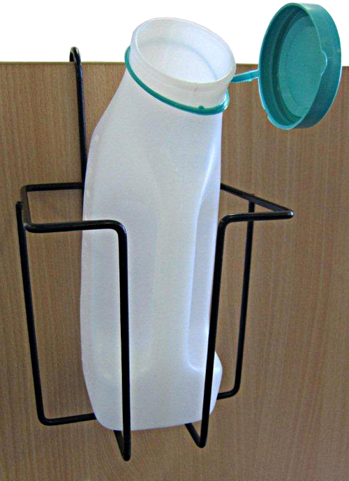 urinal bottle holder