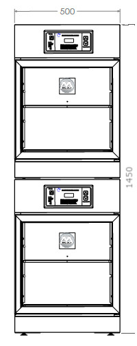 Small Warming Cabinet