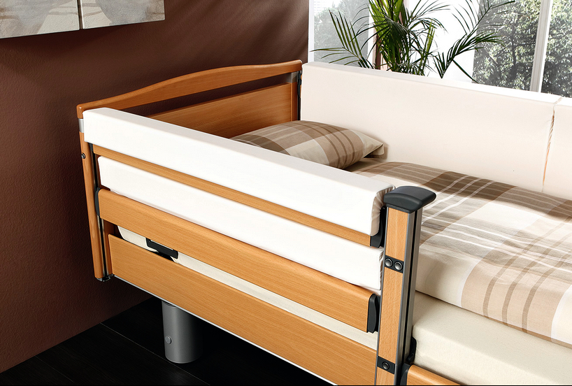 Rapidly removable bed-rail cushions